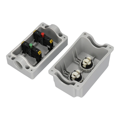 Complete two-hole cassette with KZ, WC drive and 2 M20 glands