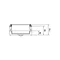 Componente univers N 300x250mm per interruttore di alimentazione H3+ P160