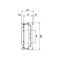 Componente univers N 300x250mm per interruttore di alimentazione H3+ P160