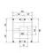 Componente Univers N de 300x250 mm para interruptor de potencia H3+ P250