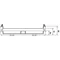 Composant universel N 300x500mm pour interrupteurs d'alimentation H3+ 2xP250