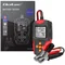 Comprobador de baterías digital Qoltec con pantalla LCD | 12V | 24V | 3Ah-200Ah