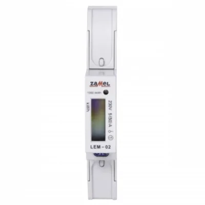 Compteur d'électricité LCD monophasé TYPE : LEM-02
