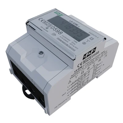 Compteur d'énergie électrique MODBUS RS-485 - triphasé LE-03M