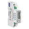 Compteur électrique monophasé bidirectionnel, 100 A, port RS-485, MID, 1 module, DIN TH-35 mm