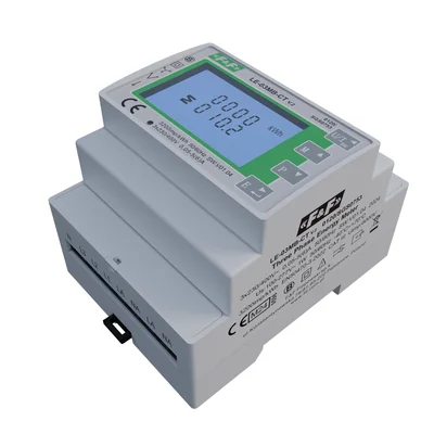 Compteur indirect bidirectionnel triphasé, semi-indirect, M-BUS, 100(5)A ; MILIEU