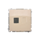 Computer socket RJ45 cat.6 single beige