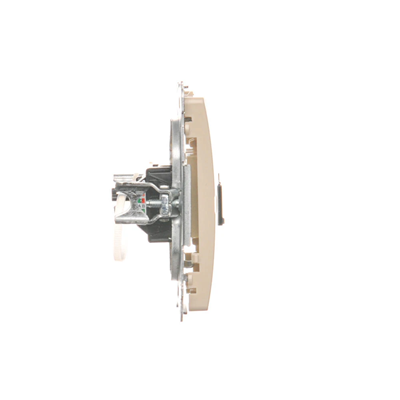 Computer socket RJ45 cat.6 single beige