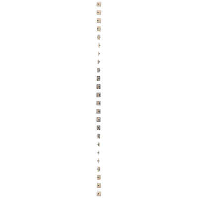 Computer socket RJ45 cat.6 single beige