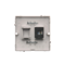 Computer socket RJ45 single cat. 5e (module) inox (metallic)