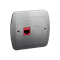 Computer socket RJ45 single cat. 5e silver (metallic)