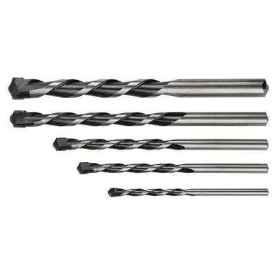 Concrete drill bits 4-10 mm, set of 5, butterfly tip