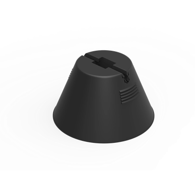Concrete handle in plastic with a plastic base 70x135mm 6-8mm