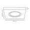 CONCRETEDREAM 1XGU10 LED 5W MESH CONCRETE