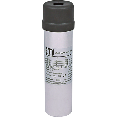 Condensador LPC 5 kVAr, 400 V, 50 Hz