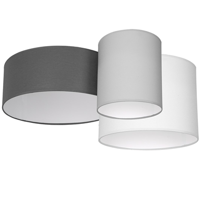 CONDIZIONE Lampada da soffitto 70 cm 60 W IP20 grigio