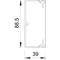 Conducto WDK 40X90 NEGRO, WDK40090RW