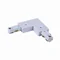 Conector angular de alimentación para barras colectoras Orlicki Design, blanco