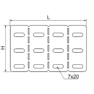 Conector angular galvanizado, longitud 145 mm, altura 110 mm