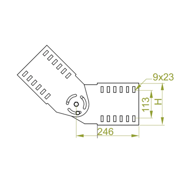 Conector articulado