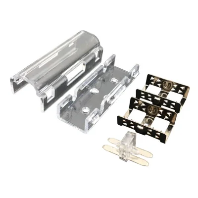 Conector central transparente para neón LED (R) 10x10 mm