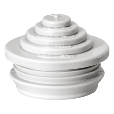 Conector cónico SNI M20, gris claro, grado de protección IP55, libre de halógenos.