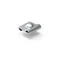 Conector cruzado de 1 orificio 45x45mm 2,5mm M10x35