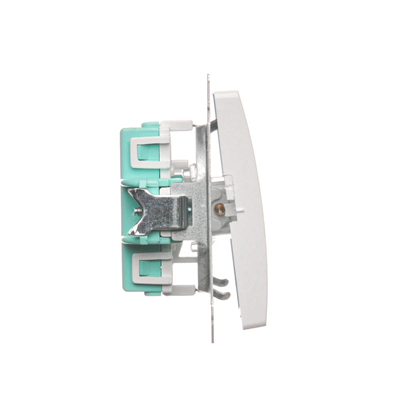 Conector cruzado (módulo) 10A 230V terminales de tornillo, blanco