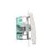 Conector cruzado (módulo) 10A 230V terminales de tornillo, blanco