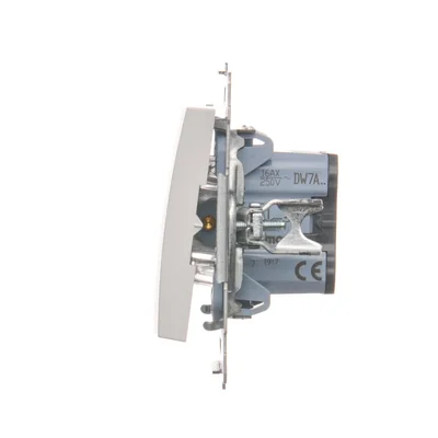 Conector cruzado (módulo) 16A 250V terminales de tornillo blanco