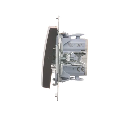 Conector cruzado (módulo) 230V, marrón metálico mate