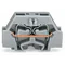 Conector de 2 cables sin botones, gris 261-311