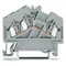 Conector de 3 hilos 2,5 mm² gris 100 uds.