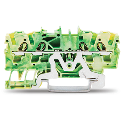 Conector de 4 hilos 2,5mm² TOPJOBS amarillo-verde