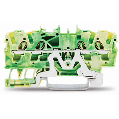 Conector de 4 hilos 2,5mm² TOPJOBS amarillo-verde