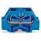 Conector de 4 hilos para aplicaciones Ex y sin botones, azul 261-334