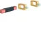 Conector de barra UNIVERS 12x10mm, 1 polo, 60mm