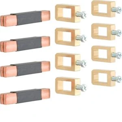 Conector de barra UNIVERS 12x10mm, 4 polos, 60mm