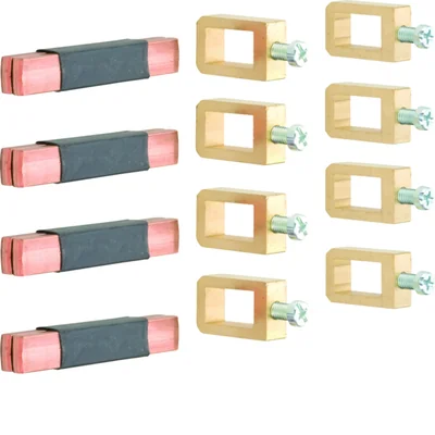 Conector de barra UNIVERS 12x10mm, 4 polos, 60mm