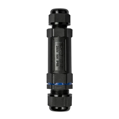 Conector de cable SPN 325, (3x2.5), IP68 negro