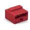 Conector de caja de conexiones MICRO para cables de un solo hilo, rojo 243-804