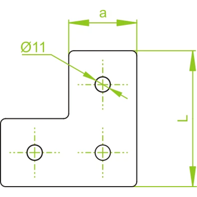 Conector de canal, LCP6