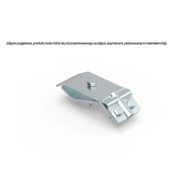 Conector de canalón atornillado galvanizado
