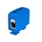 Conector de carril roscado AL. CU 1x70mm² 2x35mm² TS-35 1 vía azul