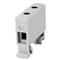 Conector de carril roscado AL/CU, 1,5 - 16 mm2, TS 35, 1 vía, 2 orificios para terminales