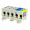Conector de carril roscado AL/CU 2,5-35mm2 TS-35 5 aislado amarillo-verde