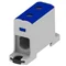 Conector de carril roscado AL/CU, 35 - 240 mm2, TS 35, 1 vía, 2 agujeros. reprimición