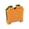 Conector de carril roscado de protección ZSO 35/50mm2 amarillo-verde