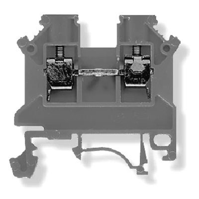 Conector de carril roscado NUEVA serie 4 mm2 TS 35 1 vía 50 uds.