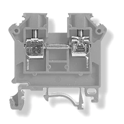 Conector de carril roscado, serie NUEVA, 6,0 mm2, TS 35, 1 vía 50 uds.